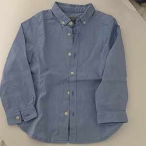 Bonpoint size 3 Classic Blue Kids Button-Up Shirt